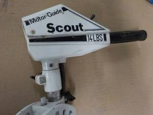 lot 114 image: Scout 14lbs Motor...
