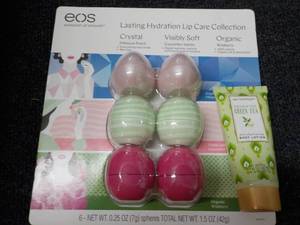 lot 164 image: 1 EOS Lasting Hydration Lip Care Co...