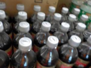 lot 192 image: Case of 24 - 20 oz Bottles Diet Cok...