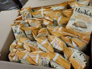 lot 196 image: Case of 64 - 1.375 oz Bags Miss Vic...