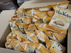 lot 203 image: Case of 64 - 1.375 oz Bags Miss Vic...