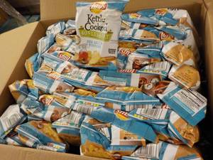 lot 233 image: Case of 64 - 1 38 oz Lays Kettle C...