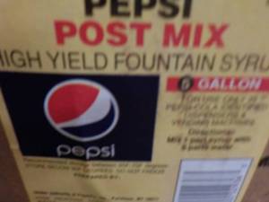 lot 235 image: 5 Gallon Pepsi Post Mix High Yield ...
