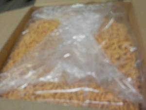 lot 280 image: 10 kg box Cheddar Cheese Soy Noodle...