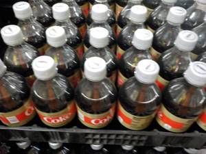 lot 283 image: Case of 24 - 20 oz Bottles Diet Cok...