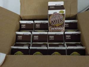 lot 284 image: Case of 12 - 16 oz Low Fat Chocolat...