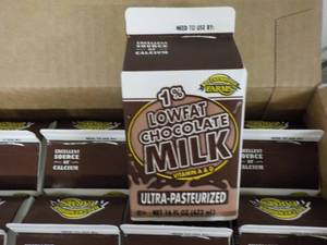 lot 287 image: Case of 12 - 16 oz Low Fat Chocolat...