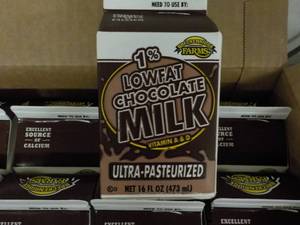 lot 297 image: Case of 12 - 16 oz Low Fat Chocolat...