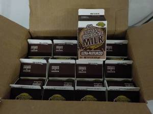 lot 298 image: Case of 12 - 16 oz Low Fat Chocolat...
