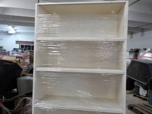 lot 341 image: Metal Stacking 6 Shelf Shelving Uni...