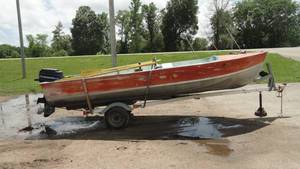 lot 6 image: 1965 Lund Boat & Trailer Package