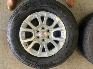 18 GMC Rims with Tires -No Reserve-