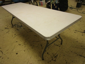 lot 413 image: FOLDING TABLE 96 x 30