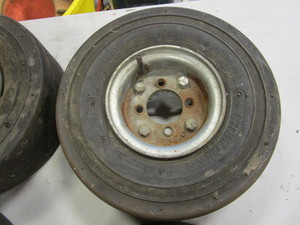 (4) Go-Cart Wheels & Tires