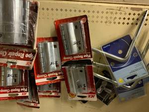 Assorted Pipe Repair Clamps