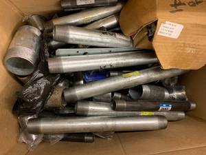 Assorted Galvinized steel pipe nipple