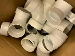 Large PVC fittings