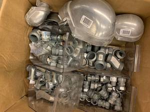 Assorted Conduit fittings