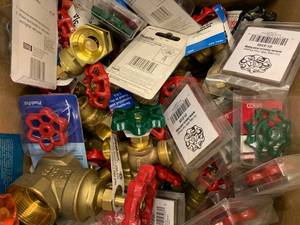 Assorted water valves