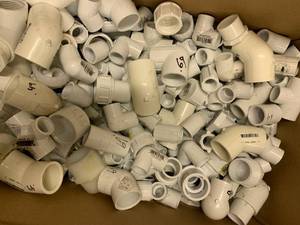 Assorted Box of PVC Fittings