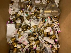 Assortment of Brass fittings