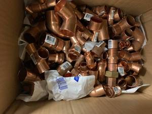 Assorted Copper Fittings