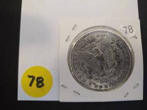 1880 S Morgan Dollar - AU Condition