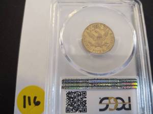 1899 $5 Dollar Gold Liberty PCGS MS 61