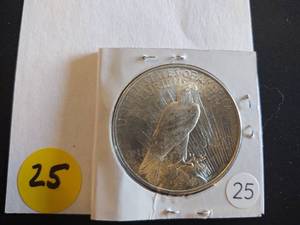 1923 BU Peace Dollar