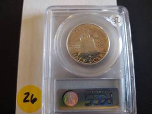 1955 Franklin Half Dollar PCGS PR64