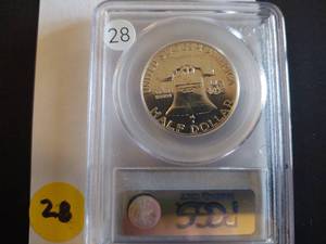 1957 Franklin Half Dollar PCGS PR64