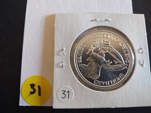 1984 1 Oz. BU Silver Engelhard Prospector