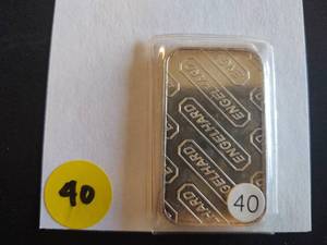 One Ounce .999 Engelhard Silver Bar