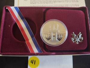 1983 Olympic .90 Silver Dollar in Original Mint Packaging