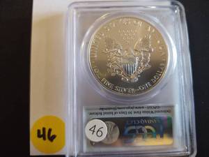 2012 American Silver Eagle PCGS MS 70 PCGS FIRST STRIKE