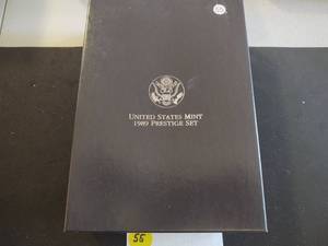 1989 U.S. Prestige Proof set with 90% Silver Dollar