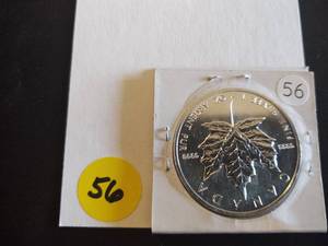 1989 .9999 1 Oz. BU Silver Canada Maple Leaf