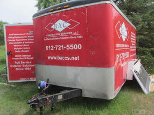 2005 Enclosed Tandem Axle Trailer