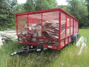 2002 Tandem Axle Cage Trailer