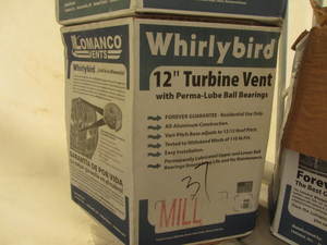 Whirlybird Turbine Vent