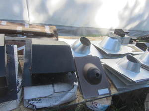 Flashing, Roof Caps, Rack Angle Units