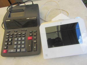 Calculator, Clover Card Readers