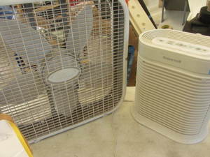 Air Filter & Box Fan