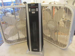 Heater, Box Fans