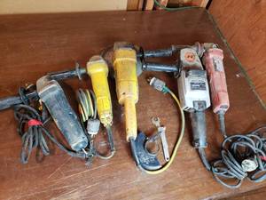 lot 10 image: For parts or Repair Grinders