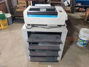 lot 16 image: Large Paper Shredder on Cart