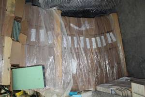 lot 71 image: Lot of (60) Boxes of Carpet Tile Flooring