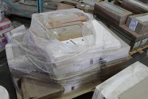 lot 93 image: Lot of (Approximately 31) Boxes of Tile Flooring