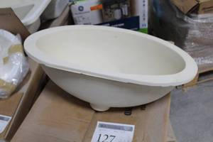 lot 127 image: Wilson Art Vanity Sink Beige