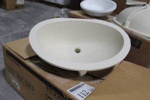 lot 112 image: Wilson Art Vanity Sink White